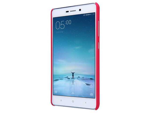 Чехол Nillkin Hard case для Xiaomi Redmi 3 (красный, пластиковый)
