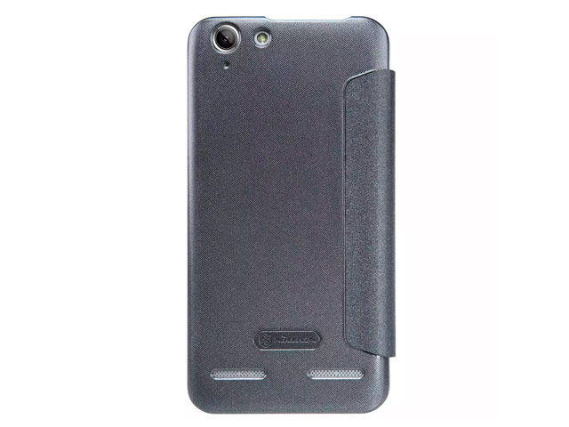 Чехол Nillkin Sparkle Leather Case для Lenovo Lemon 3 (темно-серый, винилискожа)