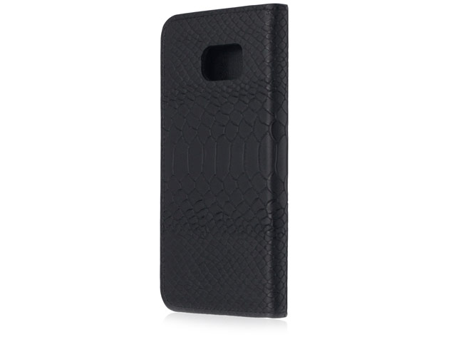 Чехол Just Must King Flip Collection для Samsung Galaxy S7 edge (черный, кожаный)