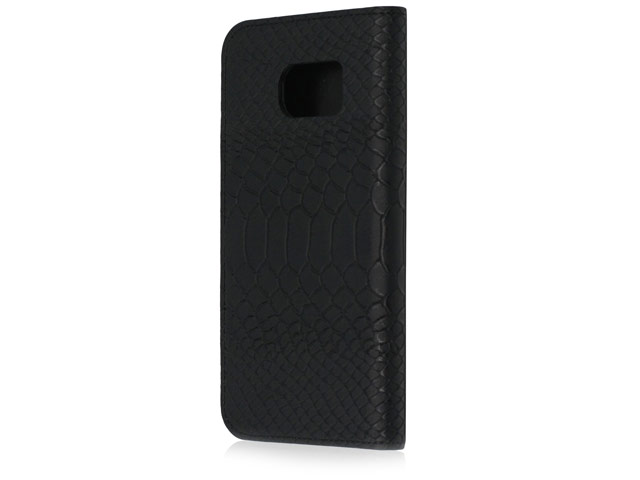 Чехол Just Must King Flip Collection для Samsung Galaxy S7 (черный, кожаный)