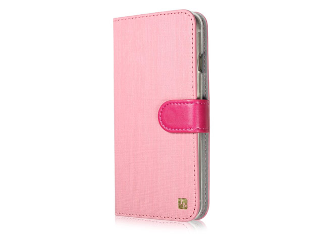 Чехол Just Must Combo Collection для Apple iPhone 6/6S (розовый, кожаный)