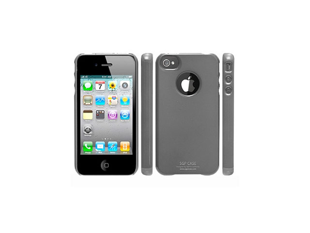 Чехол SGP Ultra Thin Steinheil для Apple iPhone 4 (металлический)