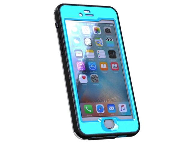 Чехол RGBMIX X-Fitted Military Grade для Apple iPhone 6S (голубой, для подводной съемки)