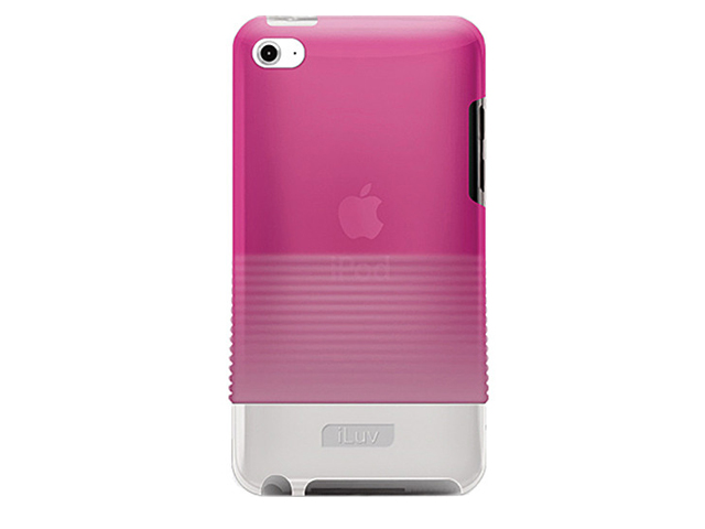 Чехол iLuv Tinted PC Case для Apple iPod touch (4th gen) (розовый)