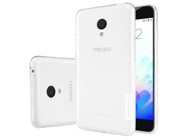 Чехол Nillkin Nature case для Meizu M3 (прозрачный, гелевый)