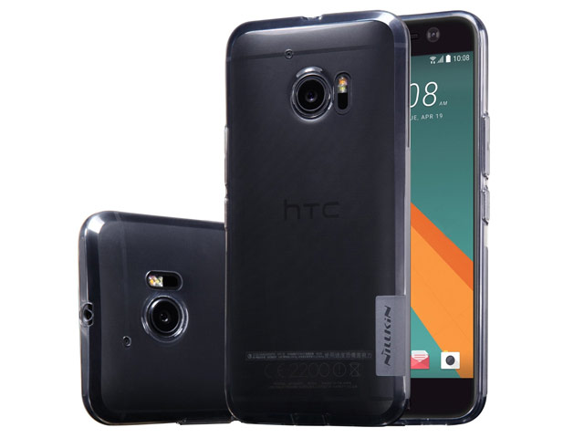 Чехол Nillkin Nature case для HTC 10/10 Lifestyle (серый, гелевый)