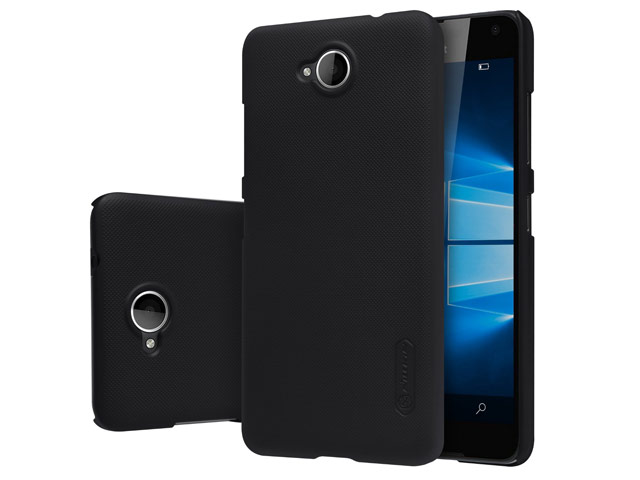 Чехол Nillkin Hard case для Microsoft Lumia 650 (черный, пластиковый)