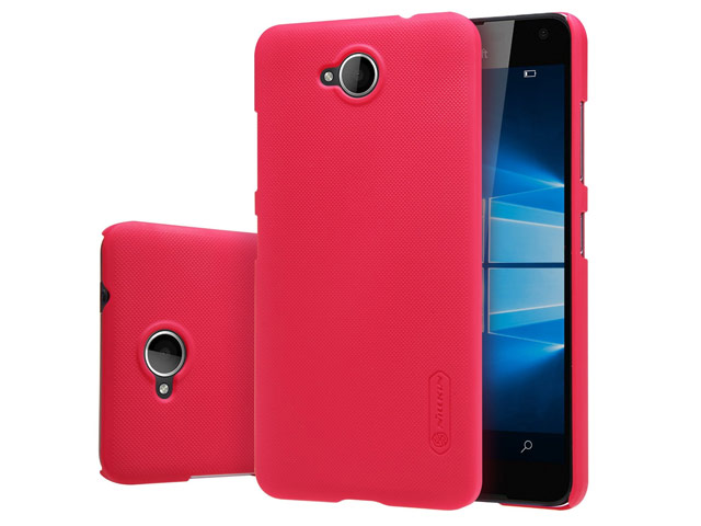 Чехол Nillkin Hard case для Microsoft Lumia 650 (красный, пластиковый)