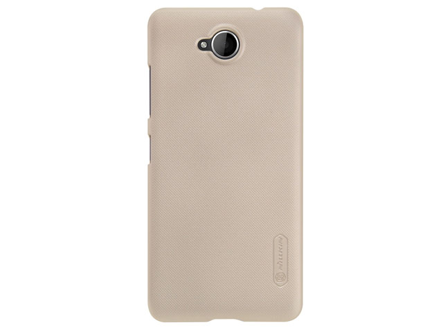 Чехол Nillkin Hard case для Microsoft Lumia 650 (золотистый, пластиковый)