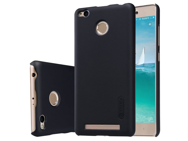 Чехол Nillkin Hard case для Xiaomi Redmi 3 Pro (черный, пластиковый)