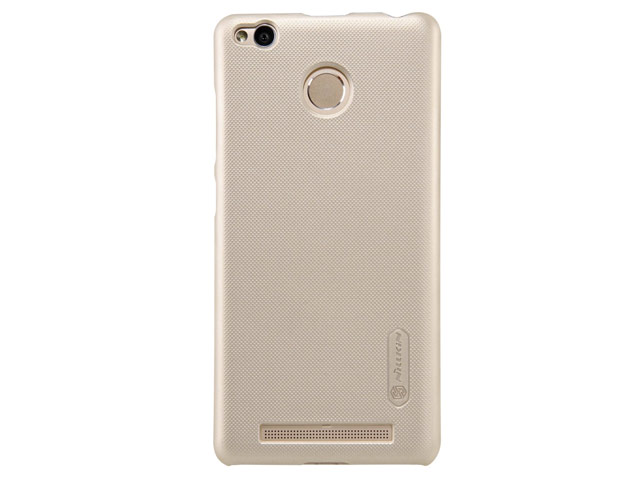 Чехол Nillkin Hard case для Xiaomi Redmi 3 Pro (золотистый, пластиковый)