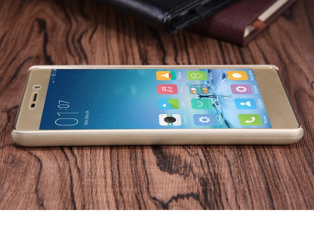 Чехол Nillkin Hard case для Xiaomi Redmi 3 Pro (золотистый, пластиковый)