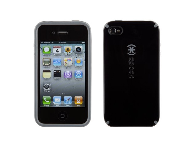 Чехол Speck CandyShell для Apple iPhone 4/4S (черный/серый)
