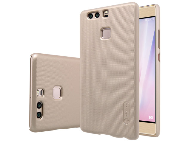 Чехол Nillkin Hard case для Huawei P9 (золотистый, пластиковый)