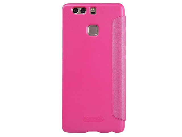 Чехол Nillkin Sparkle Leather Case для Huawei P9 plus (розовый, винилискожа)