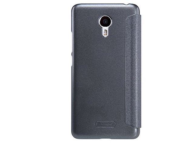 Чехол Nillkin Sparkle Leather Case для Meizu M3 Note (темно-серый, винилискожа)