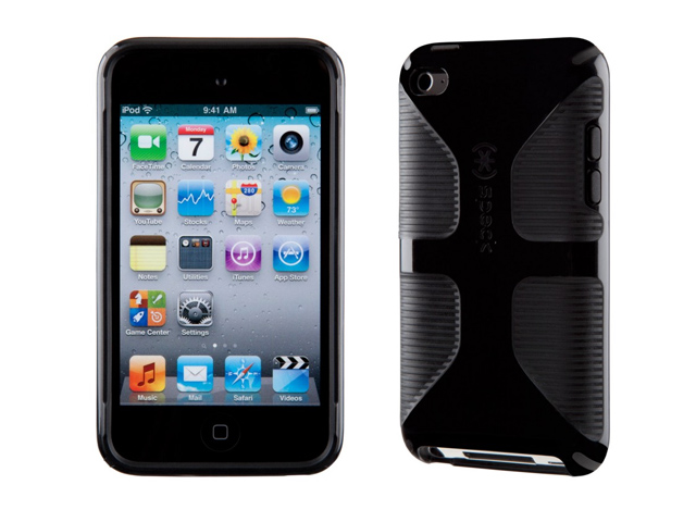 Чехол Speck CandyShell GRIP для Apple iPod touch (4th gen) (черный)