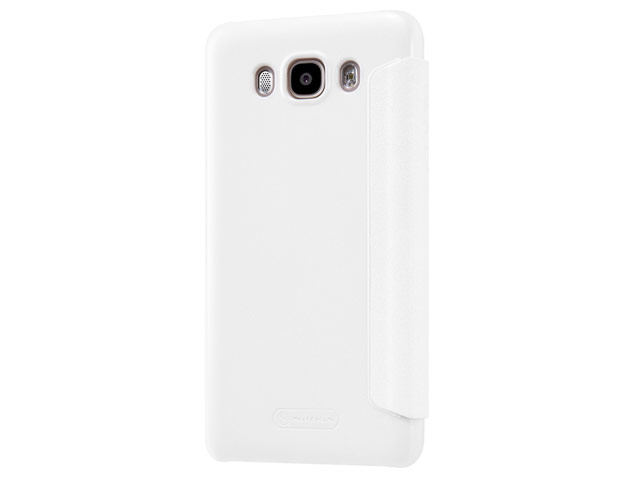 Чехол Nillkin Sparkle Leather Case для Samsung Galaxy J7 2016 J710 (белый, винилискожа)