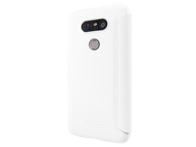 Чехол Nillkin Sparkle Leather Case для LG G5 (белый, винилискожа)