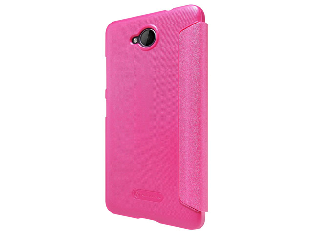 Чехол Nillkin Sparkle Leather Case для Microsoft Lumia 650 (розовый, винилискожа)