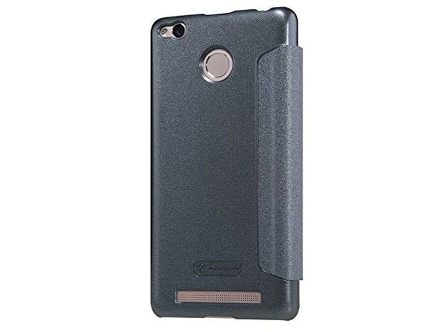 Чехол Nillkin Sparkle Leather Case для Xiaomi Redmi 3 Pro (темно-серый, винилискожа)