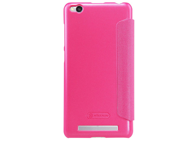 Чехол Nillkin Sparkle Leather Case для Xiaomi Redmi 3 (розовый, винилискожа)