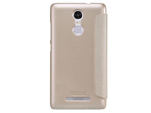 Чехол Nillkin Sparkle Leather Case для Xiaomi Redmi Note 3 (золотистый, винилискожа)