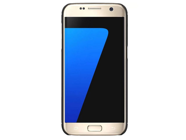 Чехол Nillkin Synthetic fiber для Samsung Galaxy S7 (черный, карбон)