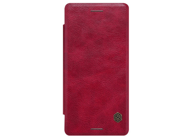 Чехол Nillkin Qin leather case для Sony Xperia X (красный, кожаный)