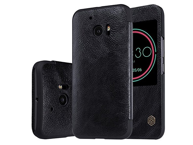 Чехол Nillkin Qin leather case для HTC 10/10 Lifestyle (черный, кожаный)