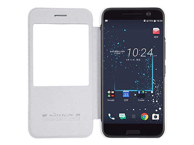 Чехол Nillkin Qin leather case для HTC 10/10 Lifestyle (белый, кожаный)