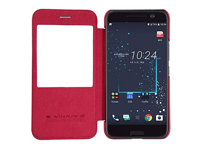 Чехол Nillkin Qin leather case для HTC 10/10 Lifestyle (красный, кожаный)