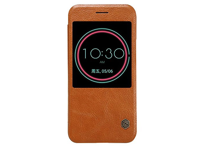 Чехол Nillkin Qin leather case для HTC 10/10 Lifestyle (коричневый, кожаный)