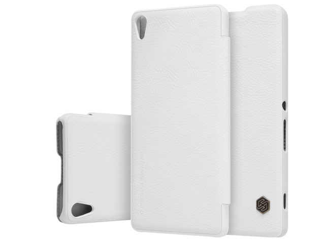 Чехол Nillkin Qin leather case для Sony Xperia XA (белый, кожаный)