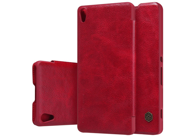 Чехол Nillkin Qin leather case для Sony Xperia XA (красный, кожаный)