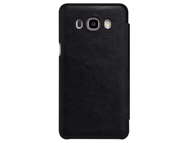 Чехол Nillkin Qin leather case для Samsung Galaxy J7 2016 J710 (черный, кожаный)