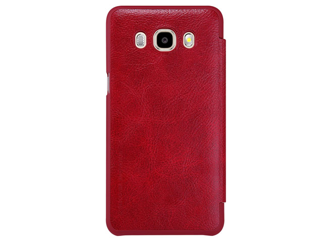 Чехол Nillkin Qin leather case для Samsung Galaxy J7 2016 J710 (красный, кожаный)