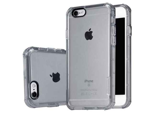 Чехол Nillkin Crashproof case для Apple iPhone 6S (серый, гелевый)