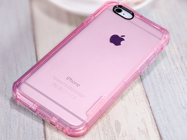 Чехол Nillkin Crashproof case для Apple iPhone 6S (розовый, гелевый)