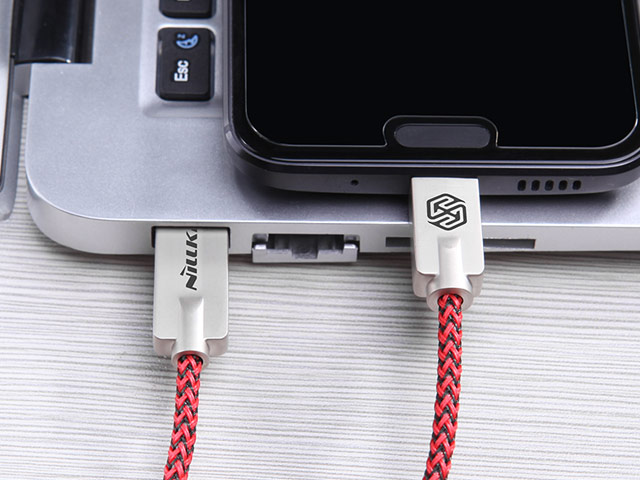 USB-кабель Nillkin Chic Cable универсальный (USB Type C, 1 метр, красный)