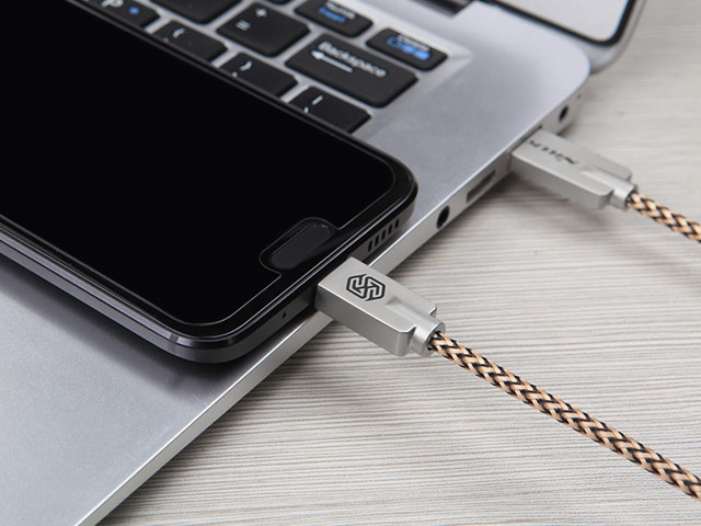 USB-кабель Nillkin Chic Cable универсальный (USB Type C, 1 метр, золотистый)