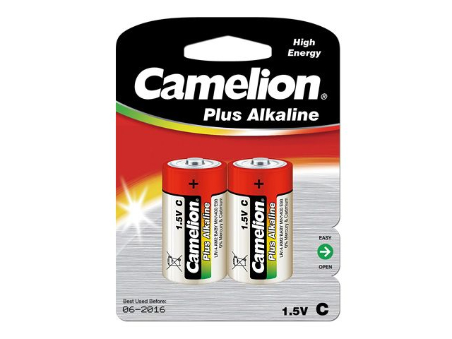 Комплект батареек Camelion (C) (2 шт.) (Alkaline)