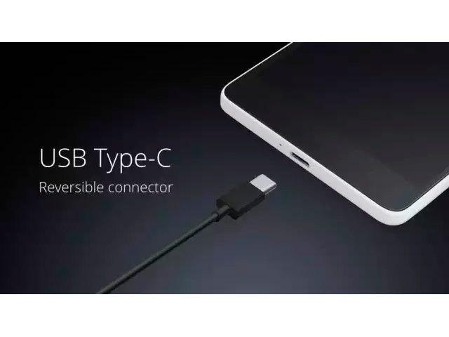 USB-кабель Xiaomi Mi 4C Cable универсальный (USB Type C, 1 метр, черный)