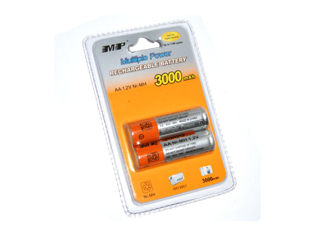 Комплект аккумуляторов MP (AА) (3000 mAh) (2 шт.)