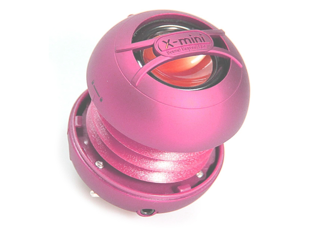 Портативная колонка X-Mini 1.1 Capsule Speaker (моно) (розовая)