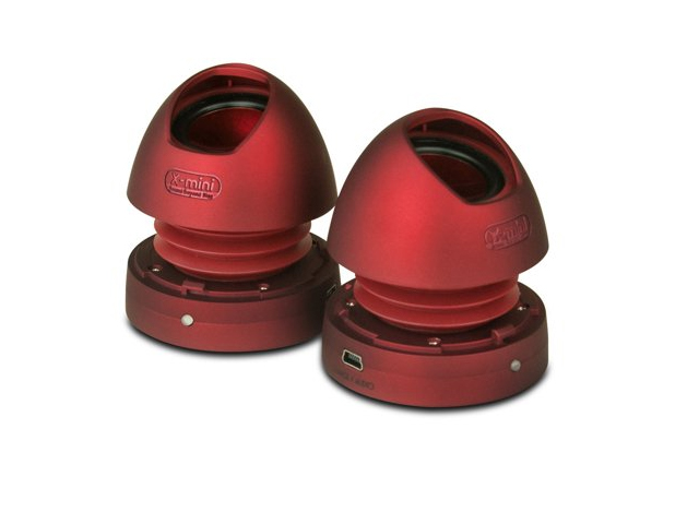 Портативные колонки X-Mini MAX v1.1 Capsule Speaker (стерео) (красные)