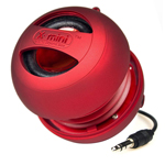 Портативная колонка X-Mini II Capsule Speaker (моно) (красная)