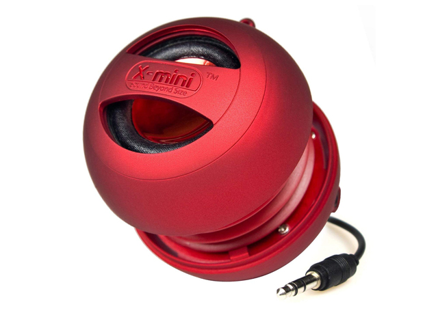 Портативная колонка X-Mini II Capsule Speaker (моно) (красная)