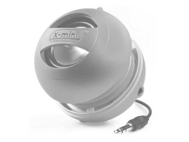 Портативная колонка X-Mini II Capsule Speaker (моно) (серебристая)