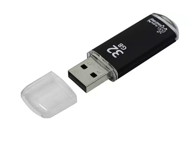 Флеш-карта SmartBuy V-Cut Series (32Gb, USB 2.0, черная)